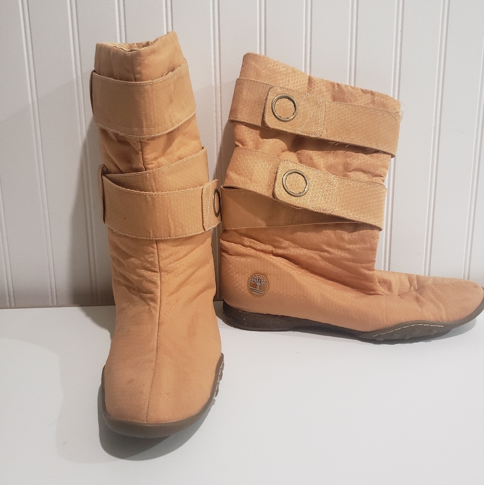 Timberland Pull up Thinsulated Snow/Winter boats - Wheat color